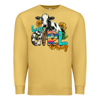Antique Gold hay girl hay Premium Sweatshirt - AdoDesignShop