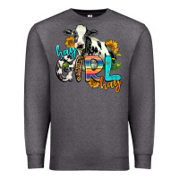 Charcoal Heather hay girl hay Premium Sweatshirt - AdoDesignShop