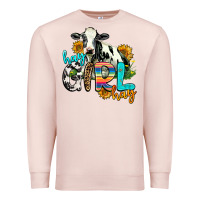 Pale Pink hay girl hay Premium Sweatshirt - AdoDesignShop