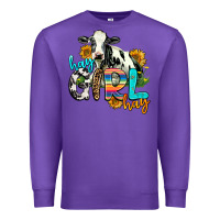 Purple hay girl hay Premium Sweatshirt - AdoDesignShop