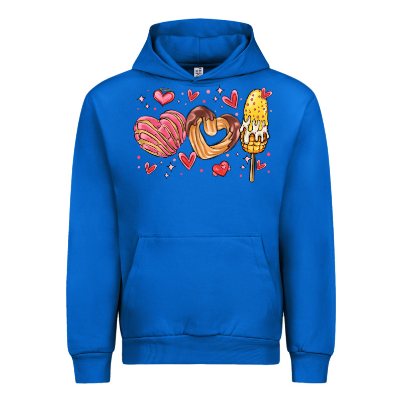 Valentines Day Mexican Food Urban Hoodie by MaliasSmallBusiness | Teevron