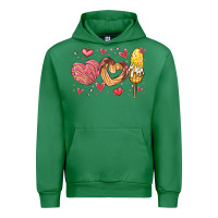 Emerald valentines day mexican food Urban Hoodie - MaliasSmallBusiness