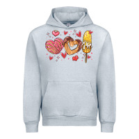 Heather Grey valentines day mexican food Urban Hoodie - MaliasSmallBusiness