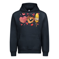 Navy valentines day mexican food Urban Hoodie - MaliasSmallBusiness