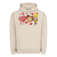 Pigment French Oak valentines day mexican food Urban Hoodie - MaliasSmallBusiness