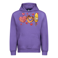 Tulip valentines day mexican food Urban Hoodie - MaliasSmallBusiness