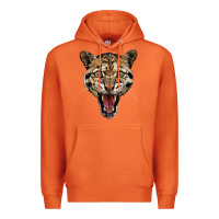 Carrot ocelot head Premium Hoodie - LillyAllenDesigns