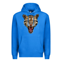 True Royal ocelot head Premium Hoodie - LillyAllenDesigns