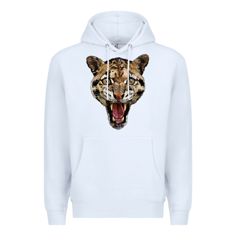 Ocelot Head Premium Hoodie by LillyAllenDesigns | Teevron