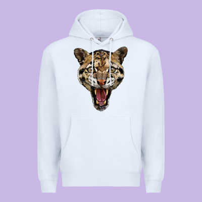 Ocelot Head Premium Hoodie Designed By Lillyallendesigns