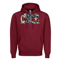 Burgundy cscc cutaneous squamous cell cancer Zipper Hoodie - Zillion Design Studio