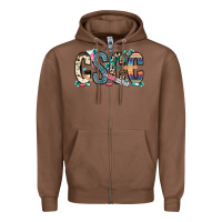 Chestnut cscc cutaneous squamous cell cancer Zipper Hoodie - Zillion Design Studio