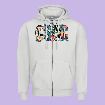 Zipper Hoodie cscc cutaneous squamous cell cancer