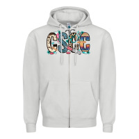 Dove Grey cscc cutaneous squamous cell cancer Zipper Hoodie - Zillion Design Studio