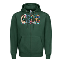 Sports Green cscc cutaneous squamous cell cancer Zipper Hoodie - Zillion Design Studio