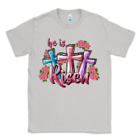 Moon Dust He Is Risen Cross Classic Tee - RanaPortraitStore