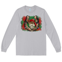 Moon Dust christmas horseshoe bull skull Long Sleeve Tee - BarkalooDesign