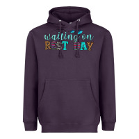 Plum waiting on rest day Heavyweight Hoodie - HRA Design Shop