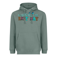Sage waiting on rest day Heavyweight Hoodie - HRA Design Shop