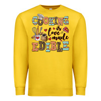 Cooking Is Love Made Edible Premium Sweatshirt | Teevron