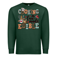 Sports Green cooking is love made edible Premium Sweatshirt - AdoDesignShop