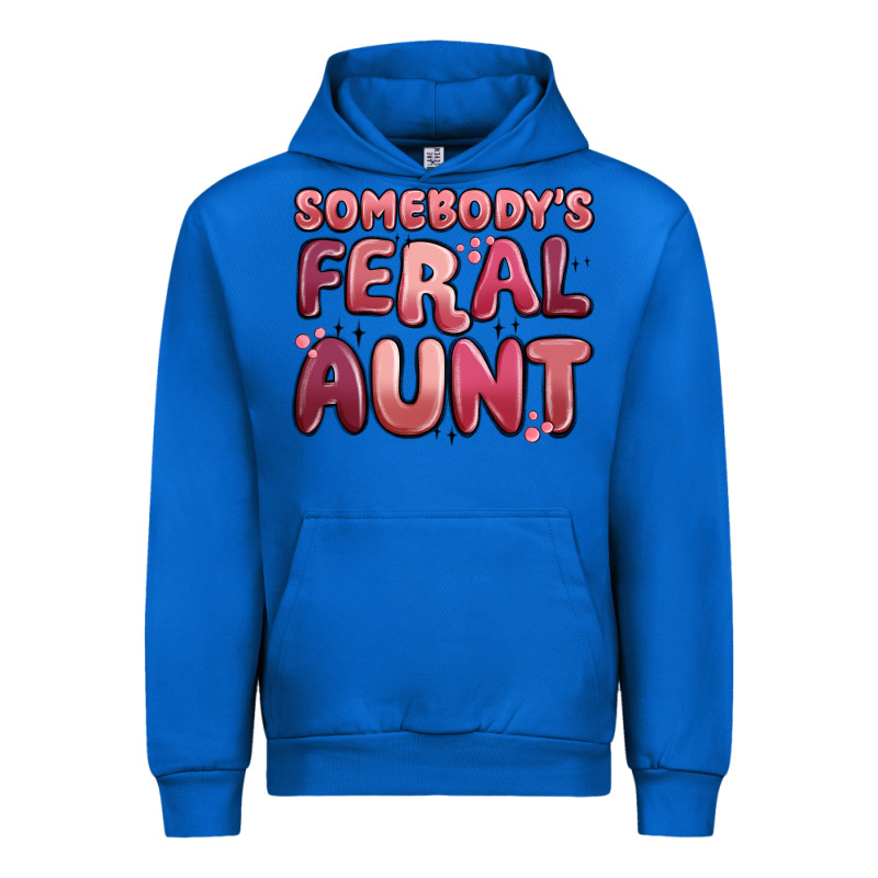 Somebodys Feral Aunt Urban Hoodie by MaliasSmallBusiness | Teevron