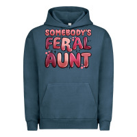 Pigment Midnight Navy somebodys feral aunt Urban Hoodie - MaliasSmallBusiness