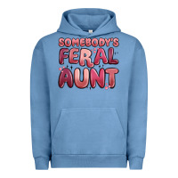 Pigment Pebble Blue somebodys feral aunt Urban Hoodie - MaliasSmallBusiness