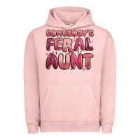 Pigment Salmon somebodys feral aunt Urban Hoodie - MaliasSmallBusiness