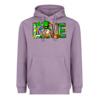 Lavender Love st. patricks day Heavyweight Hoodie - Neo Western