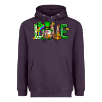 Plum Love st. patricks day Heavyweight Hoodie - Neo Western