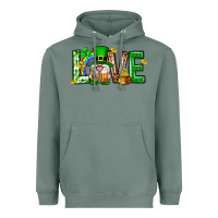 Sage Love st. patricks day Heavyweight Hoodie - Neo Western