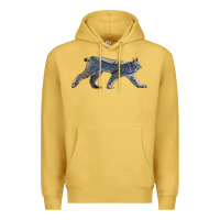 Antique Gold canada lynx Premium Hoodie - LillyAllenDesigns
