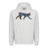 Dove Grey canada lynx Premium Hoodie - LillyAllenDesigns