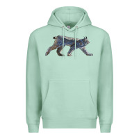 Seafoam canada lynx Premium Hoodie - LillyAllenDesigns