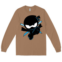 Toasted Coconut ninja kid Long Sleeve Tee - Unal Design