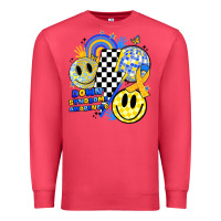 Cardinal retro down syndrome awareness Premium Sweatshirt - JahusDesignShop