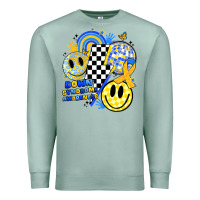 Seafoam retro down syndrome awareness Premium Sweatshirt - JahusDesignShop