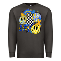 Smoke retro down syndrome awareness Premium Sweatshirt - JahusDesignShop