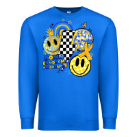 True Royal retro down syndrome awareness Premium Sweatshirt - JahusDesignShop
