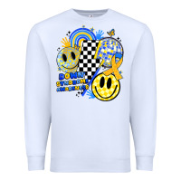 White retro down syndrome awareness Premium Sweatshirt - JahusDesignShop