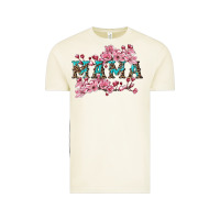 Vintage Arctic mama with cherry blossoms Vintage Tee - Artiststas