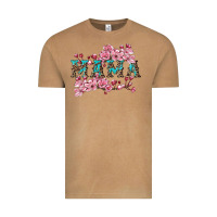 Vintage Camel mama with cherry blossoms Vintage Tee - Artiststas