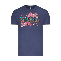 Vintage Denim mama with cherry blossoms Vintage Tee - Artiststas