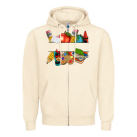 Sandshell teacher name frame custom Zipper Hoodie - texasbilliewilder