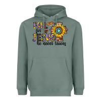 Sage fall for jesus he never leaves Heavyweight Hoodie - CowhideDigitalArt