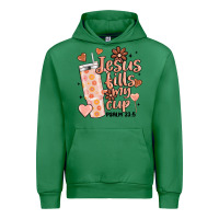 Emerald valentine jesus fills my cup Urban Hoodie - MaliasSmallBusiness