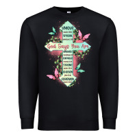 Black god says you are cross Premium Sweatshirt - JahusDesignShop