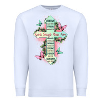 White god says you are cross Premium Sweatshirt - JahusDesignShop