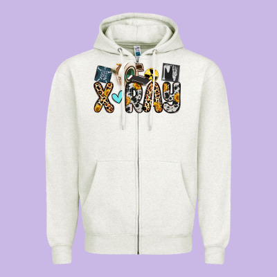 Zipper Hoodie x ray